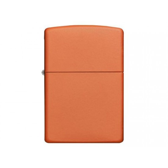 Зажигалка ZIPPO Classic с покрытием Orange Matte, латунь/сталь, оранжевая, матовая, 38x13x57 мм
