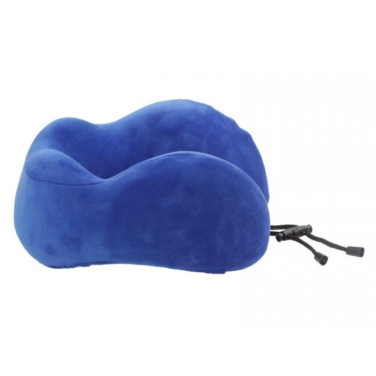 Подушка для путешествий с эффектом памяти Мемо Bluewinder Blue