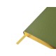 Ежедневник недатированный А5 Verde с нашивкой, зеленый