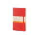 Записная книжка Moleskine Classic (в линейку) в твердой обложке, Large (13х21см), красный