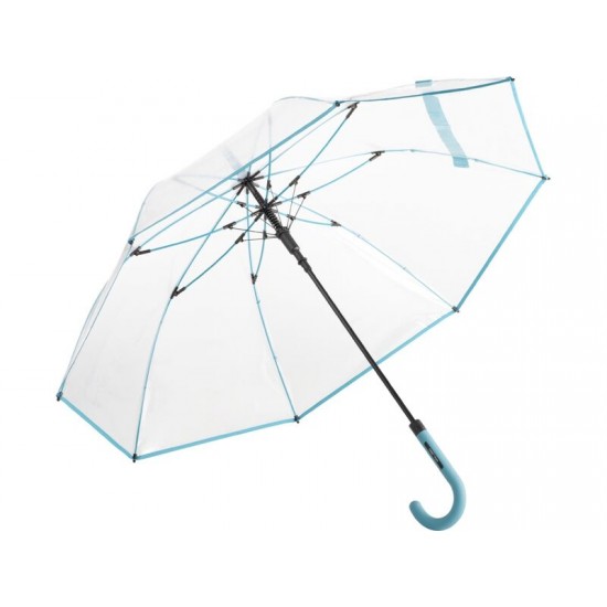 Зонт 7112 AC regular umbrella FARE® Pure  transparent-petrol