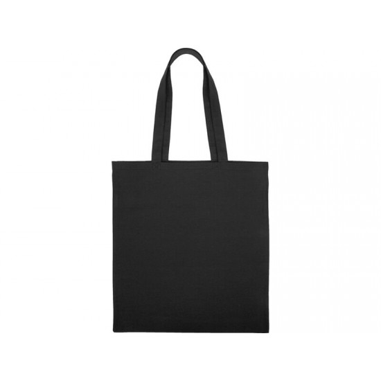 Сумка для шопинга Carryme 140 хлопковая, 140 г/м2, черный