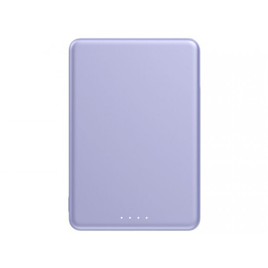 Внешний аккумулятор Xiaomi Super Slim Magnetic Power Bank 5000 Purple
