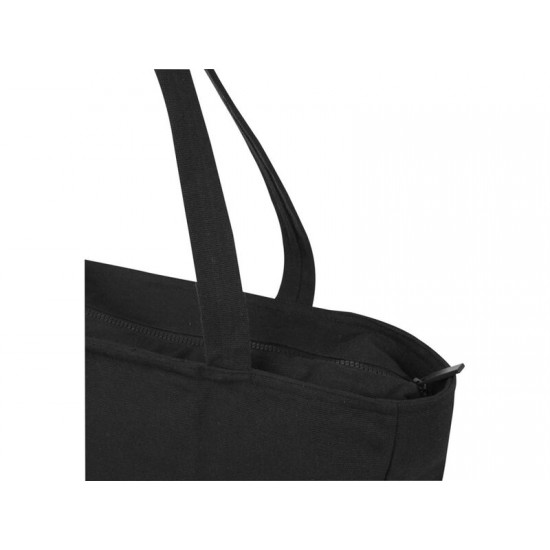Weekender эко-сумка из переработанного материала Aware™ плотностью 500 г/м² - Черный