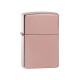 Зажигалка ZIPPO Classic с покрытием High Polish Rose Gold, латунь/сталь, розовое золото, 38x13x57 мм