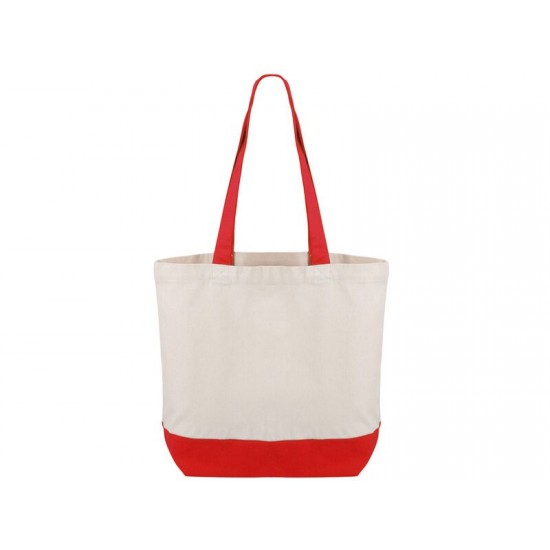 Сумка для шоппинга Cotton из переработанного хлопка 280 г, красный