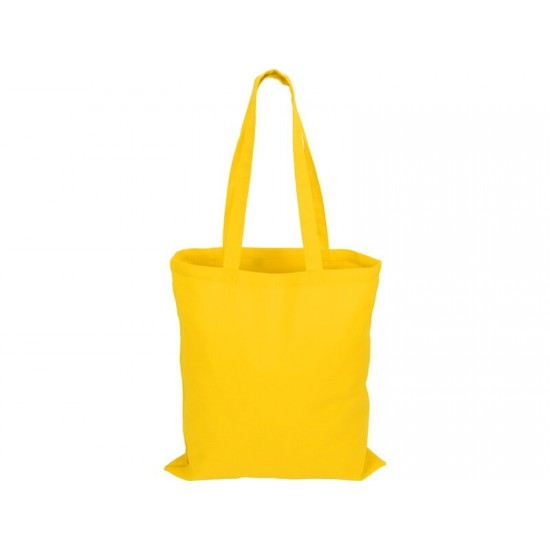 Сумка для шопинга Carryme 140 хлопковая, 140 г/м2, желтый