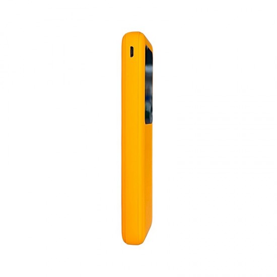 Внешний аккумулятор Kris soft touch, 10000mAh (Жёлтый)