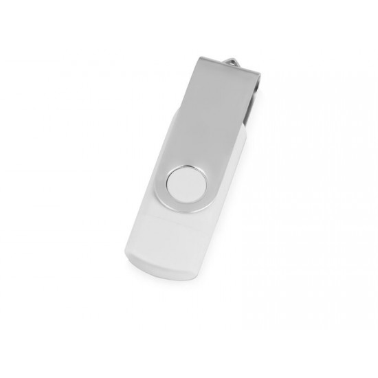 USB3.0/USB Type-C флешка на 16 Гб Квебек C, белый