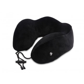 Подушка для путешествий с эффектом памяти Мемо Bluewinder Black