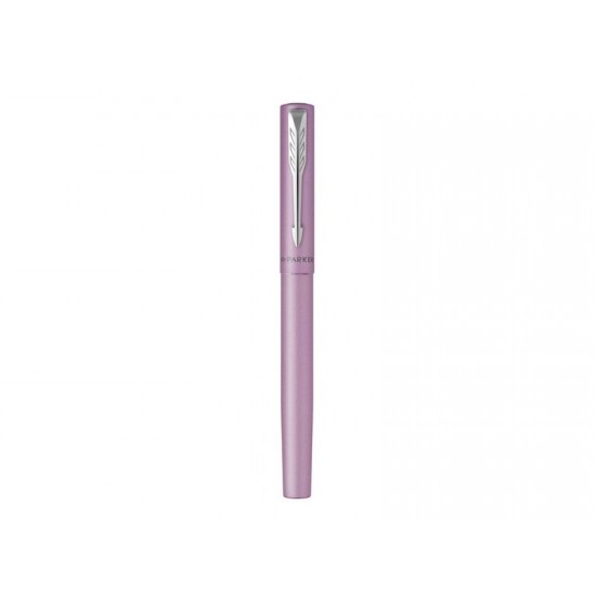Ручка-роллер Parker Vector  XL Lilac CT, цвет чернил black, стержень: F, в подарочной упаковке.