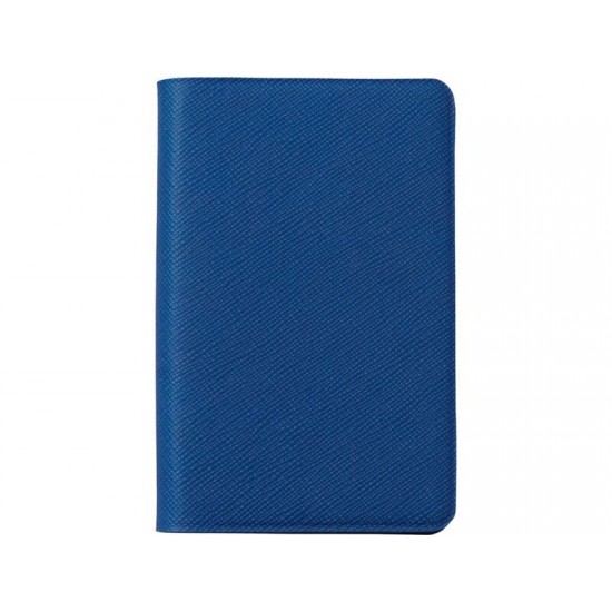 Футляр-книжка на 4-е карты с RFID Favor, синий