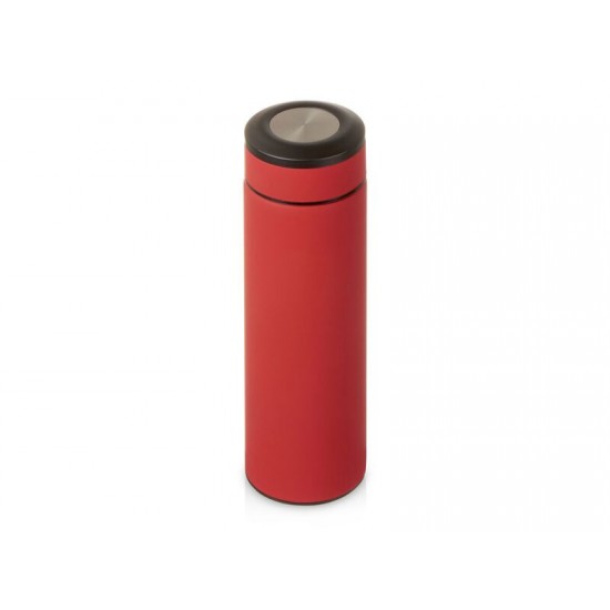 Вакуумный термос Vacuum Flask C1, soft touch, 420мл, красный
