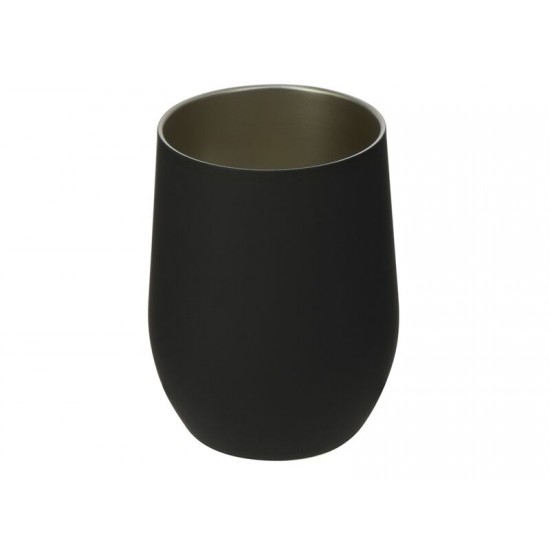 Термокружка Vacuum mug C1, soft touch, 370мл, черный