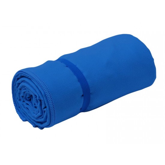 Легкое полотенце Gulpi  из микрофибры RPET с ремешком для складывания, 70*120 см, королевский синий