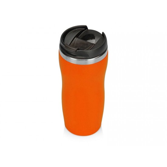 Термокружка Double wall mug C1, soft touch, 350 мл, оранжевый