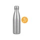 Подарочный набор из термобутылки и бутылки Bottle set, серебристый