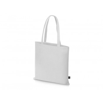 Сумка-шоппер Reviver из нетканого переработанного материала RPET, белый