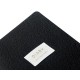 Ежедневник недатированный А5 Black с нашивкой, черный