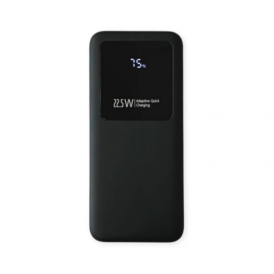Внешний аккумулятор Kris soft touch, 10000mAh (Чёрный)