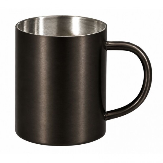 Стальная кружка с двойными стенками Altai, gun metal