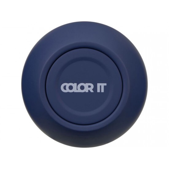 Термокружка Vacuum mug C1, soft touch, 370мл, темно-синий