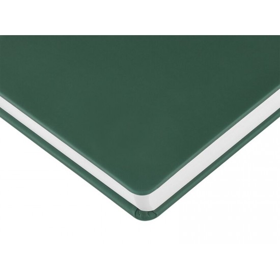 Ежедневник недатированный А5 Carrara, зеленый