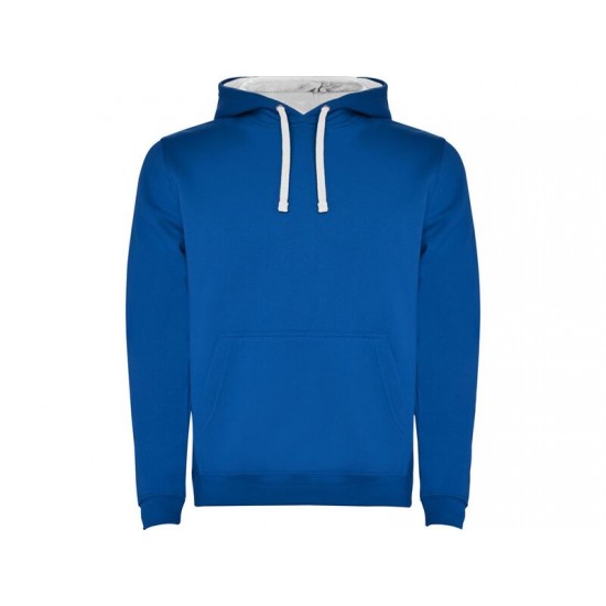 Толстовка с капюшоном Urban детская, королевский синий/белый