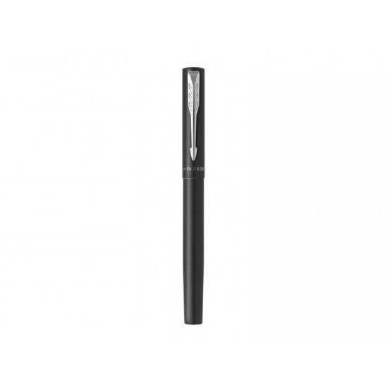 Ручка-роллер Parker Vector XL Black CT, стержень: F, цвет чернил:black, в подарочной упаковке