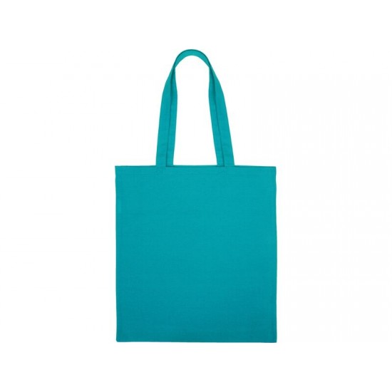 Сумка для шопинга Carryme 140 хлопковая, 140 г/м2, бирюзовый 320C NEW