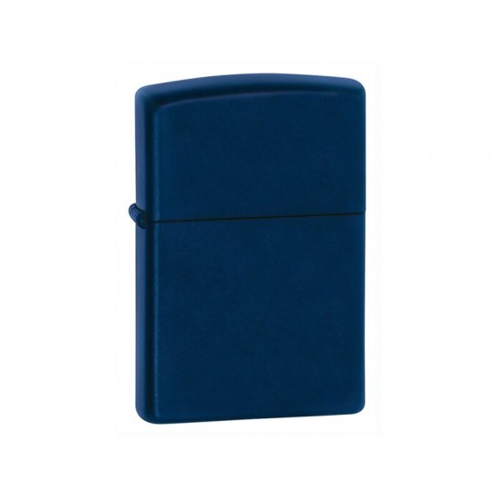 Зажигалка ZIPPO Classic с покрытием Navy Matte, латунь/сталь, синяя, матовая, 38x13x57 мм