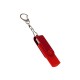 USB-флешка на 128 Гб 2 в 1 поворотный механизм, c дополнительным разъемом Type-C с одноцветным металлическим клипом, красный