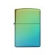 Зажигалка ZIPPO Classic с покрытием High Polish Teal, латунь/сталь, зелёная, глянцевая, 38x13x57 мм