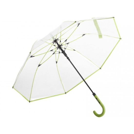 Зонт 7112 AC regular umbrella FARE® Pure  transparent-lime