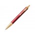 Шариковая ручка Parker IM Premium K318  Red GT, стержень: M, цвет чернил: blue, в подарочной упаковке.