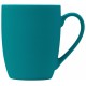 Кружка с покрытием soft-touch Tulip Gum, бирюзовый 320C