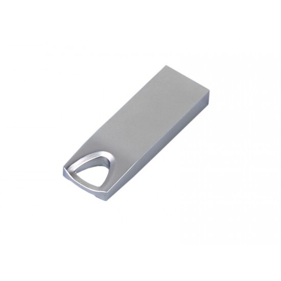 USB 2.0-флешка на 512 Мбайт с мини чипом, компактный дизайн, стильное отверстие для цепочки