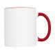 Цветная кружка Pix для сублимации, белый/красный