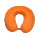 Подушка Basic из микрофибры с эффектом памяти U-shape, оранжевый NEW