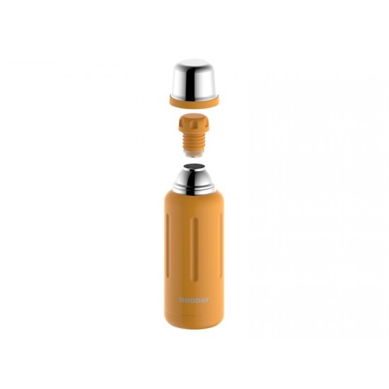 Термос для напитков, вакуумный, бытовой, тм bobber. Объем 1 литр. Артикул Flask-1000 Ginger Tonic