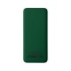 Внешний аккумулятор Kris soft touch, 10000mAh (Тёмно-зелёный)
