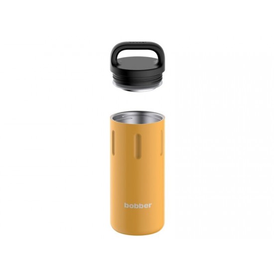 Вакуумный термос с керамическим покрытием бытовой, тм bobber, 590 мл. Артикул Bottle-590 Ginger Tonic (имбирный тоник)