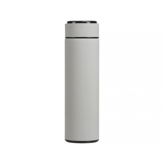 Вакуумный термос Module X с индикатором температуры, 500 мл, тубус, серый Cool grey 7C