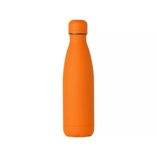 Вакуумная термобутылка Vacuum bottle C1, soft touch, 500 мл, оранжевый