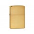 Зажигалка ZIPPO с покрытием Brushed Brass, латунь/сталь, золотистая, матовая, 38x13x57 мм