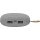 Универсальное зарядное устройство power bank в форме камня. 10400MAH. gray