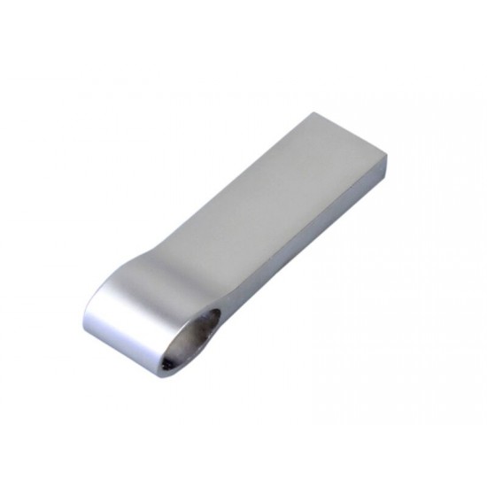 USB 2.0-флешка на 512 Мбайт с мини чипом, компактный дизайн, боковое отверстие для цепочки