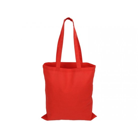 Сумка для шопинга Carryme 140 хлопковая, 140 г/м2, красный