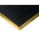 Ежедневник недатированный А5 Black с нашивкой, черный