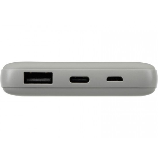 Внешний аккумулятор Powerbank C2, 10000 mAh, серый